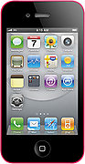 SwitchEasy Nude pour iPhone 4 Fuschia