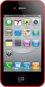 SwitchEasy Nude pour iPhone 4 Rouge