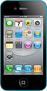 SwitchEasy Nude pour iPhone 4 Turquoise