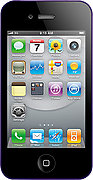 SwitchEasy Nude pour iPhone 4 Violet