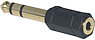Mini-Jack femelle st�r�o / Jack 6,35 m�le st�r�o
