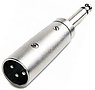 XLR m�le / Jack 6,35 mm mono m�le