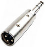 XLR m�le / Jack 6,35 mm st�r�o m�le