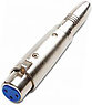 XLR femelle / Jack 6,35 mm femelle mono