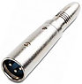 XLR m�le / Jack 6,35 mm femelle mono