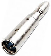 SVD Pro XLR m�le / Jack 6,35 mm femelle st�r�o