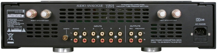Amplificateur intégré Audio Analogue Verdi Cento