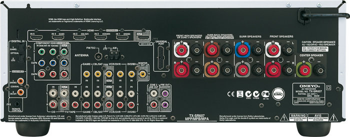 Cha�ne home-cin�ma Onkyo 607 / Klipsch Quintet SL