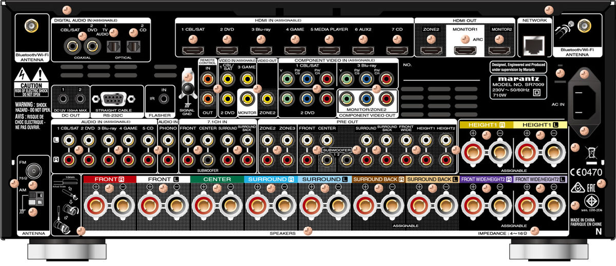 Marantz SR-7009 Amplis home-cinéma - Son-Vidéo.com