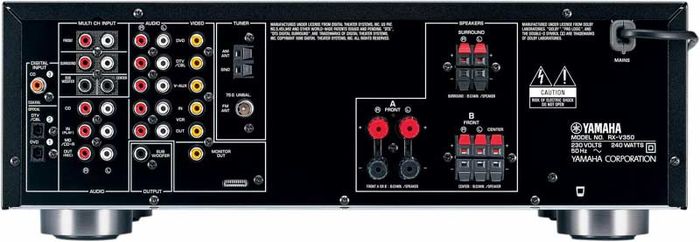 Branchement ampli yamaha