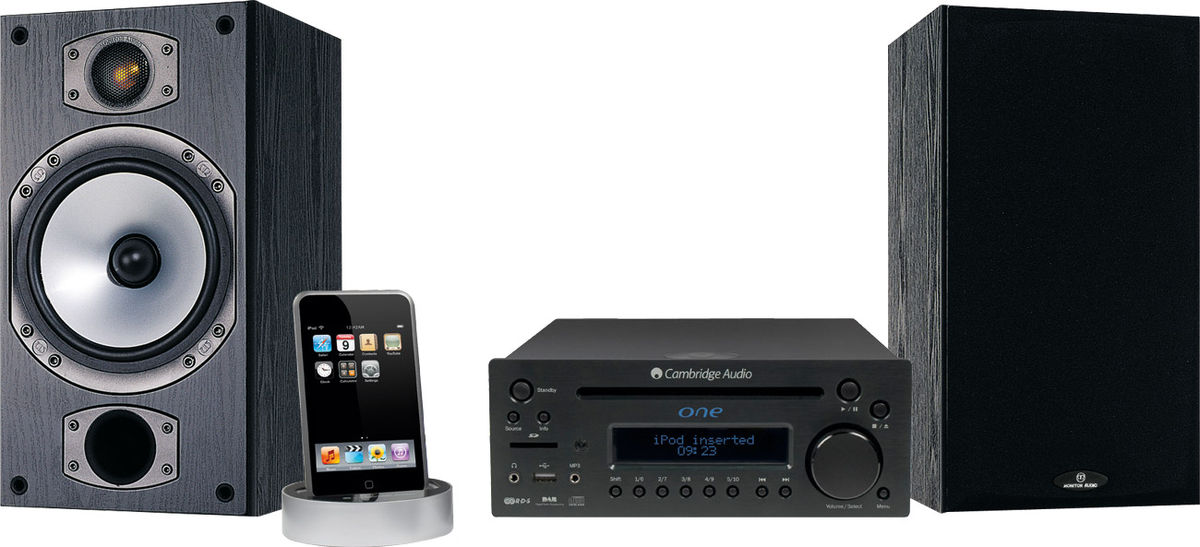 Cambridge One / Monitor Audio MR2 Chaînes...