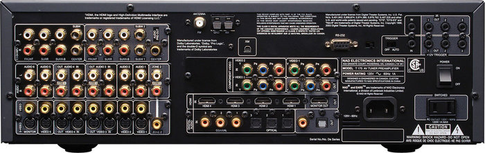 Pr�amplificateur home-cin�ma NAD T175 HD