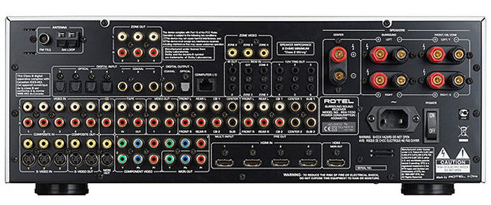 Amplificateur home-cin�ma Rotel RSX-1550