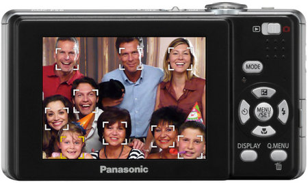 Détection de visages - Panasonic DMC-FS6 Détection de visages - Panasonic DMC-FS6