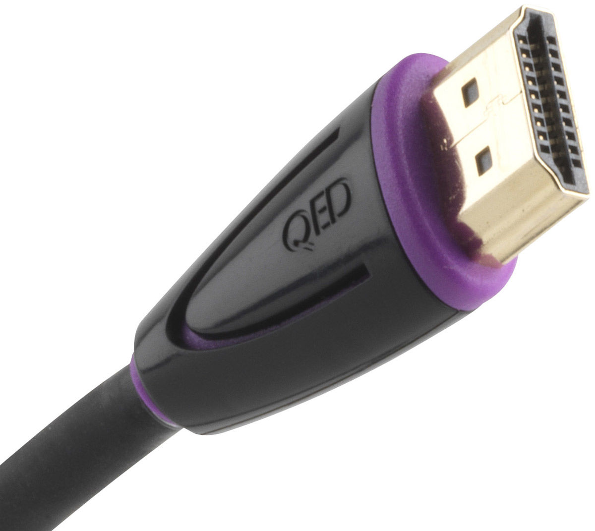 QED Profile eFlex HDMI Noir Câbles HDMI