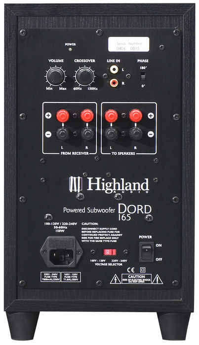 Highland Audio Dord 165