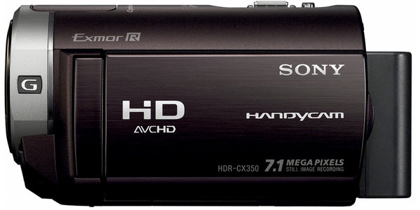 Cam�scope Sony HDR-CX350