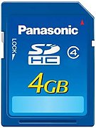 Panasonic SDHC Class 4 (4 Go)