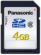 Panasonic SDHC Class 6