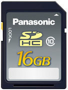 Panasonic SDHC Class 10 (16 Go)