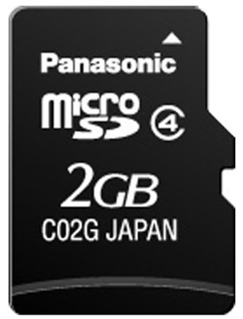 Panasonic micro-SD Class 4