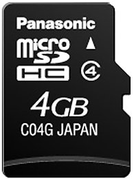 Panasonic micro-SDHC Class 4