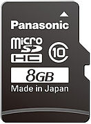 Panasonic Micro SDHC Class 10 (8 Go)