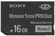 Memory Stick Pro Duo 16 Go