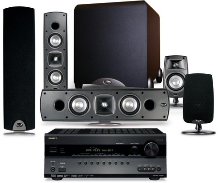 Cha�ne home-cin�ma Onkyo 607 / Klipsch Quintet SL