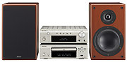 Denon D-F107 silver avec enceintes calvados