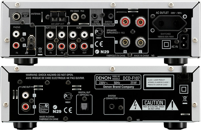 Cha�ne Hi-Fi Denon F107 / Eltax Monitor SE