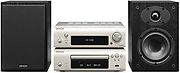Denon D-F109C Silver avec enceintes noires
