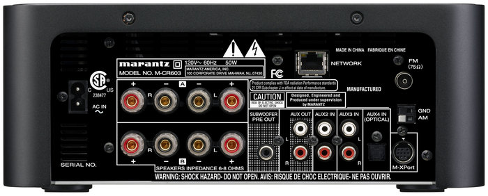 Ampli-tuner-CD Marantz M-CR603