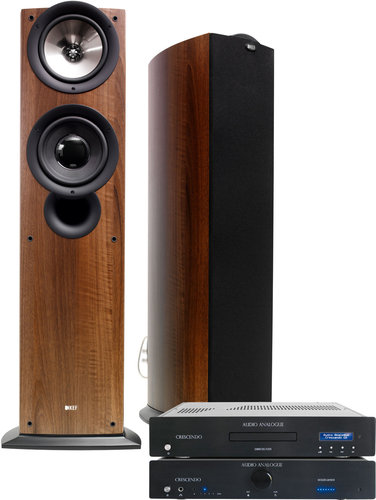 Audio Analogue Crescendo / KEF iQ 
