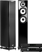 Arcam A18 Noir + CD17 Noir + MC40 Java Noir laqu�