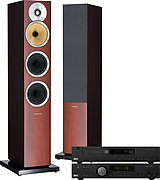 Arcam A28 Noir + CD17 Noir + CM8 Merisier