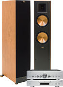 Cambridge Audio Azur 651A Silver + 651C Silver + RF-82 MKII Merisier