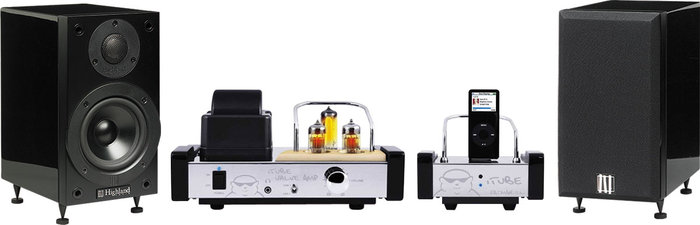 Chaîne Hi-Fi Fatman iTube ValveDock / Highland 4301
