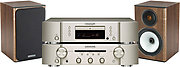 Marantz CD-5004 Silver/Gold + PM-5004 Silver/Gold + Bronze BX1 Noyer