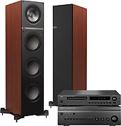 NAD C375 BEE Graphite Noir + C565 BEE Graphite Noir + Q700 Merisier