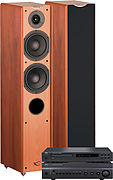NAD C326 BEE Anthracite + C515 Anthracite + MT3 Jersey Cerisier blond
