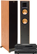 NAD C326 Anthracite + C515 Anthracite + RF-52 MKII Merisier