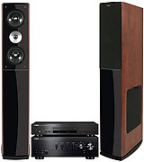 Yamaha A-S300 Noir + CD-S300 Noir + Shine 8 Calvados