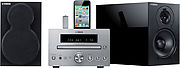 Yamaha MCR-330 Silver / Enceintes Noir