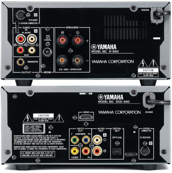 Cha�ne DVD/CD Yamaha MCR-840