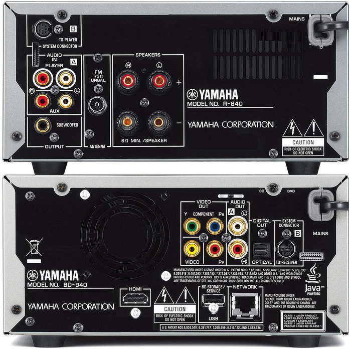 Cha�ne DVD/Blu-ray Yamaha MCR-940 