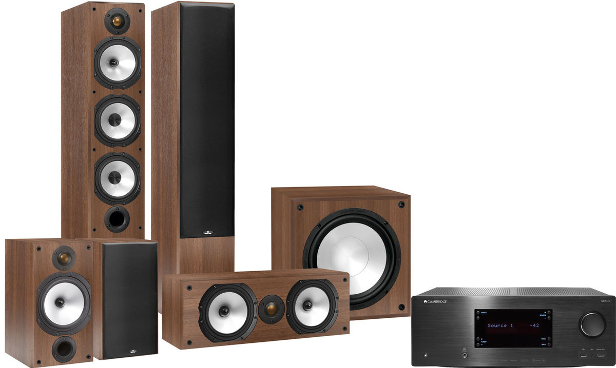 Cambridge CXR120 / Monitor Audio MR6 HC 5.1...