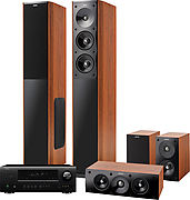 Denon AVR-1612 Noir + S606 HCS3 Pommier