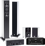Marantz SR-5006 Noir + Oran 45 HC Blanc laqu�