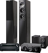 Onkyo TX-NR414 Noir + S606 HCS3 Noir